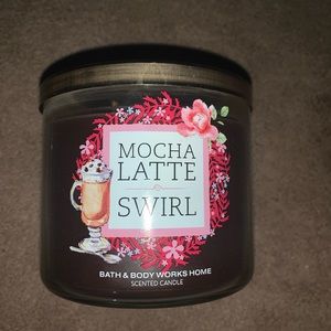 Bath and Body Works Mocha Latte Swirl Candle